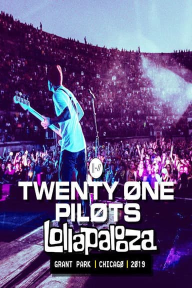 Twenty One Pilots: Lollapalooza Chicago 2019 poster