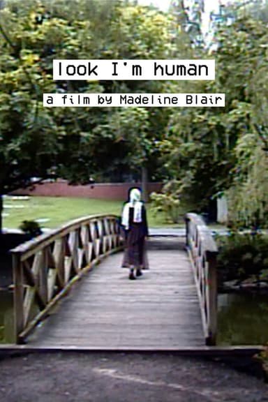 look I'm human poster