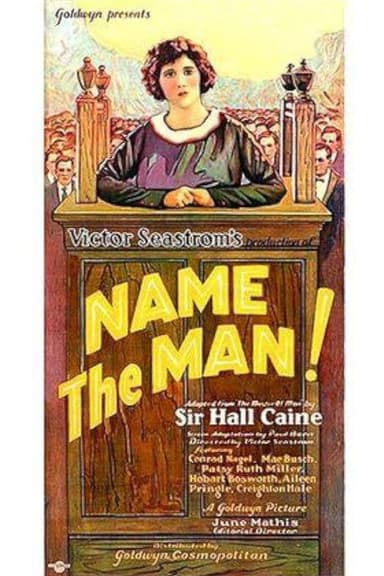 Name the Man poster