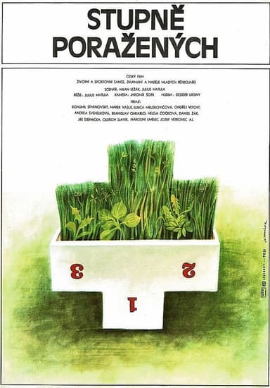 Stupně poražených poster