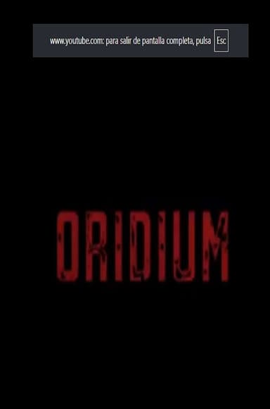 Oridium poster