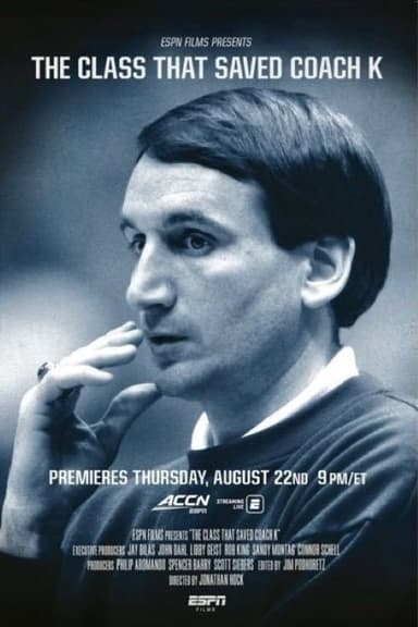 The Class That Saved Coach K poster