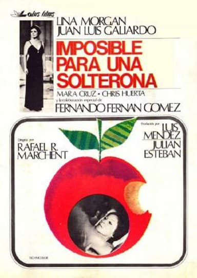 Imposible para una solterona poster