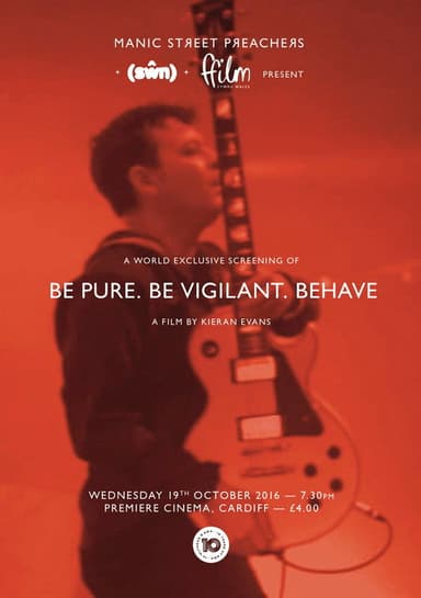 Be Pure. Be Vigilant. Behave. poster