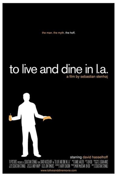 To Live and Dine in L.A poster