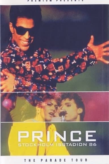 Prince and The Revolution - Parade Live in Stockholm poster