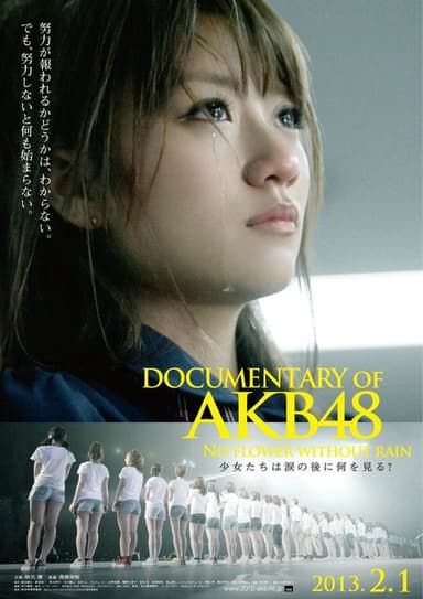 Documentary of AKB48 No Flower Without Rain poster