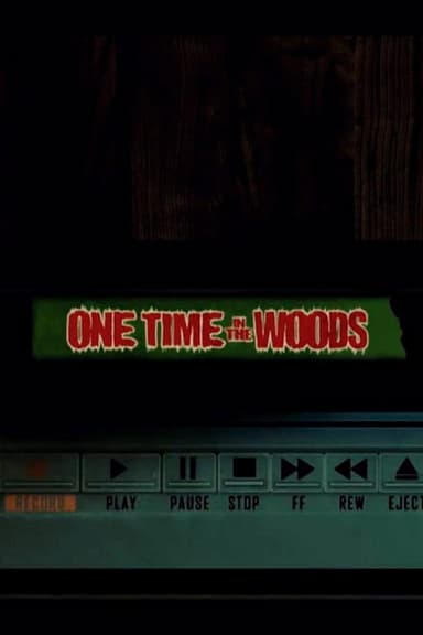 One Time In The Woods poster