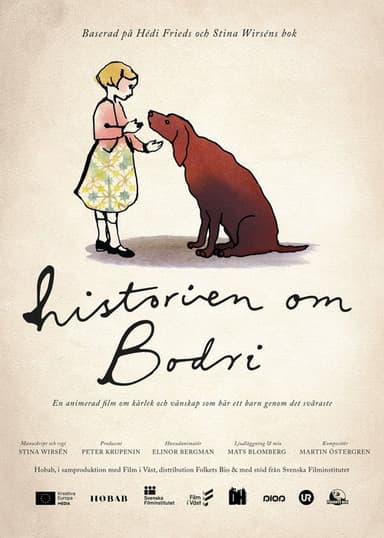 Historien om Bodri poster