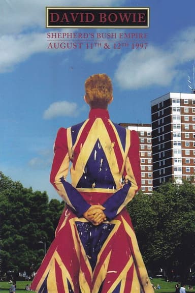 David Bowie - Shepherd's Bush Empire 1997 poster