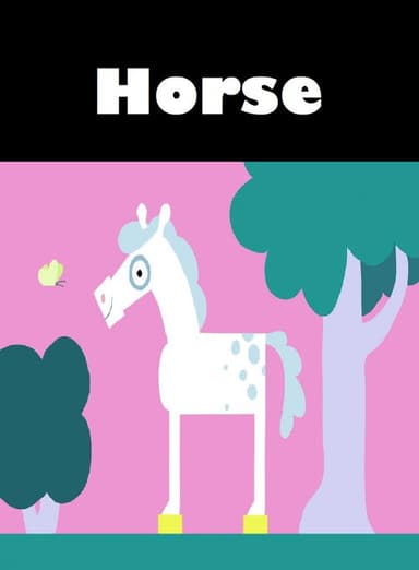 Horse poster