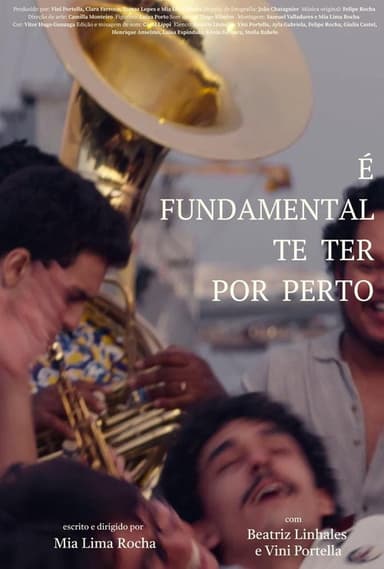 É fundamental te ter por perto poster