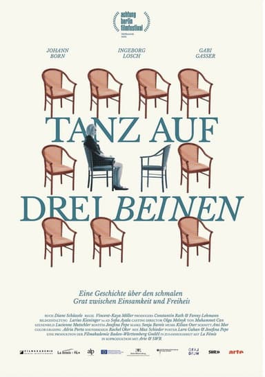 Tanz auf drei Beinen poster