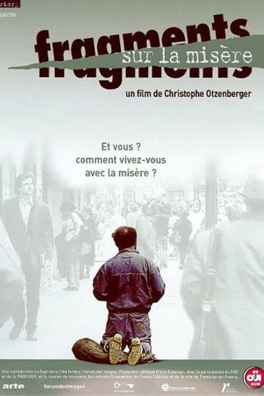 Fragments sur la misère poster