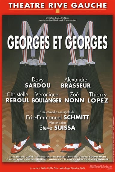 Georges et Georges poster