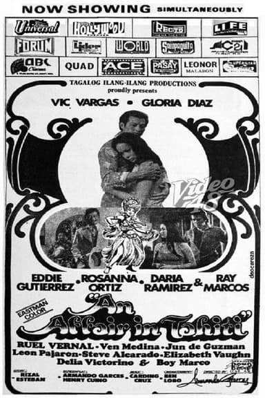 An Affair in Tahiti poster
