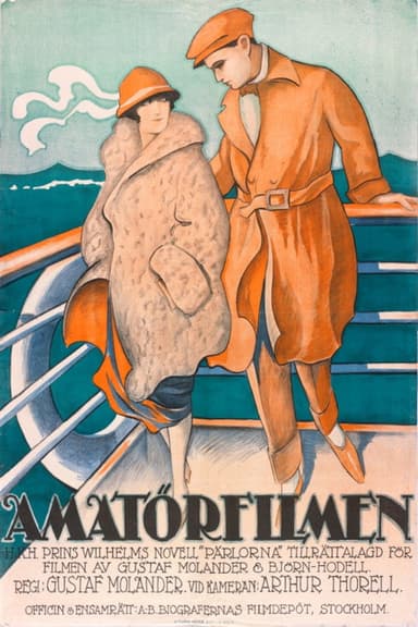 Amatörfilmen poster