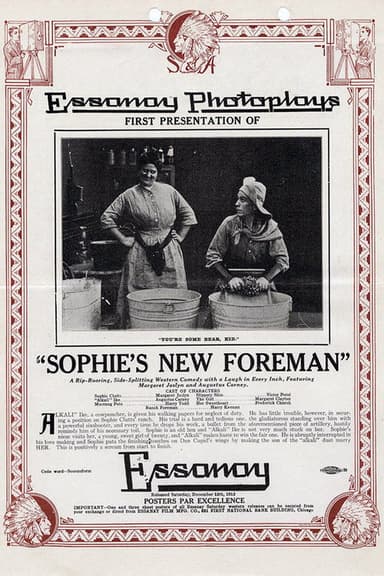 Sophie's New Foreman poster