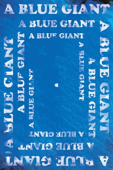 A Blue Giant poster