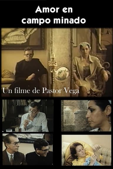 Amor en campo minado poster