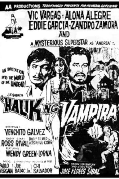 Vampira's Kiss poster