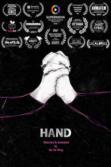 Hand poster