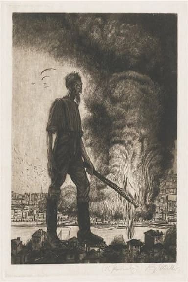 The Arsonist poster