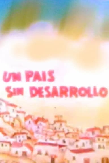 Un país sin desarrollo poster