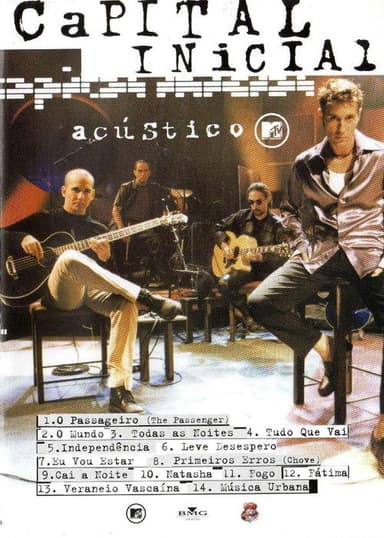 Acústico MTV poster