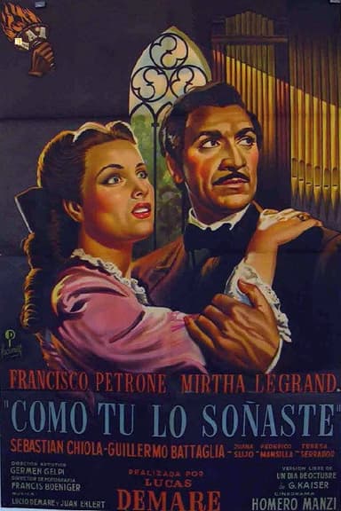 Como tú lo soñaste poster