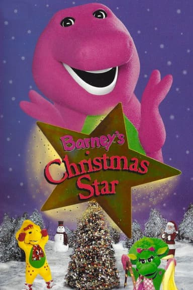 Barneys Christmas Star poster