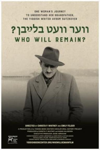 Who Will Remain? poster