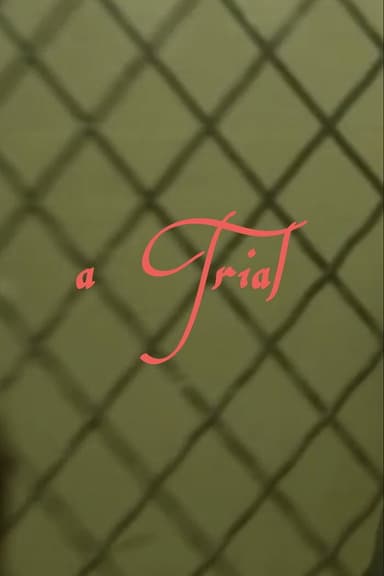“A Trial” poster