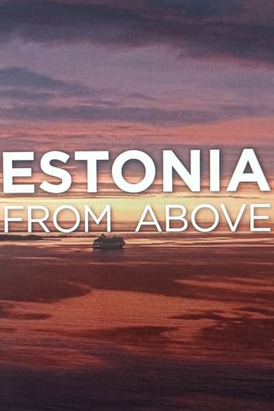 Estonia from above poster
