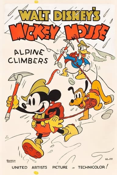 Alpine Climbers poster