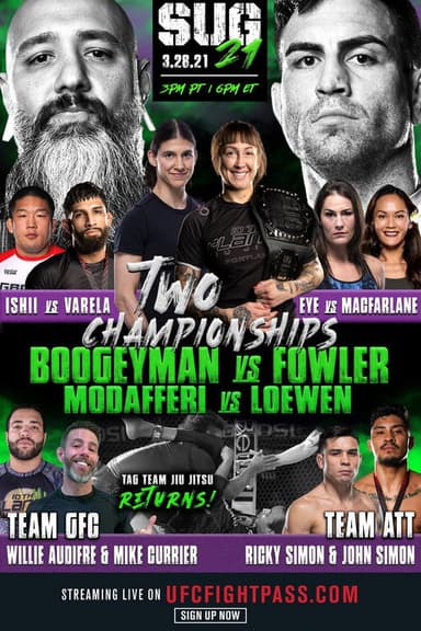 Submission Underground 21 poster