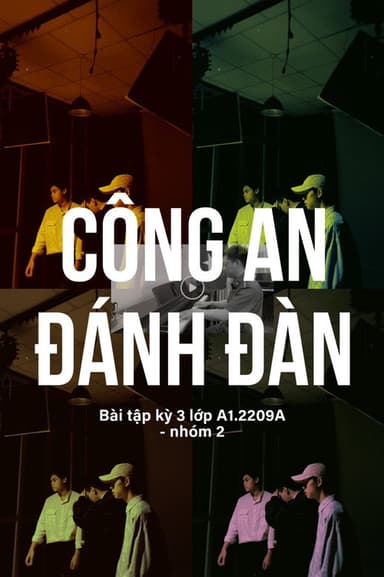 Cong An Danh Dan poster