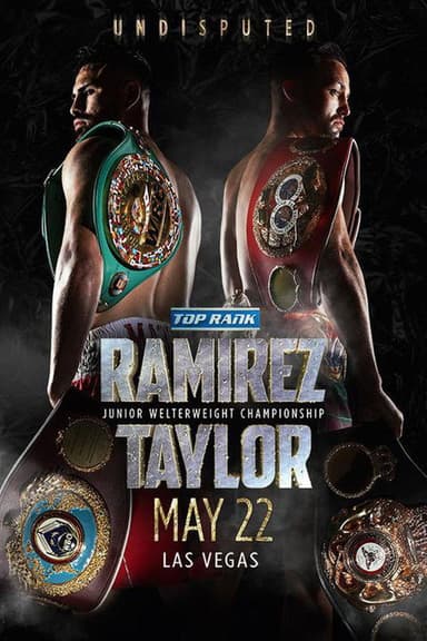 Jose Ramirez vs Josh Taylor poster
