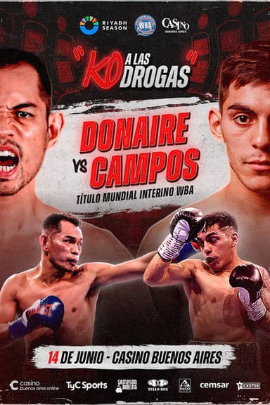 Nonito Donaire vs. Andres Campos poster