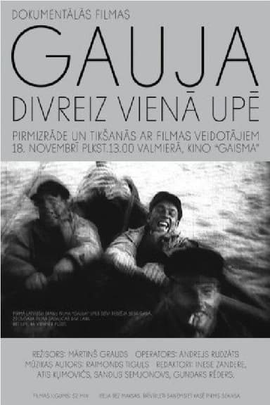 Gauja. Twice in the River poster