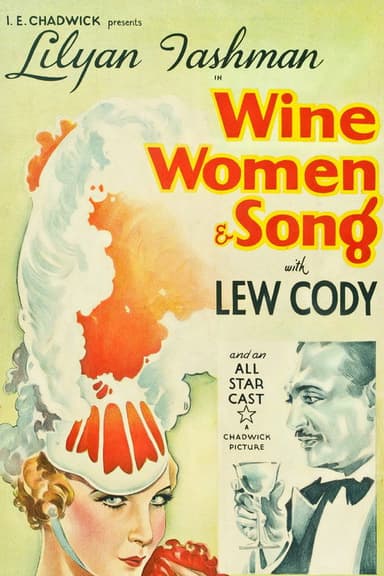 Wine, Women and Song poster