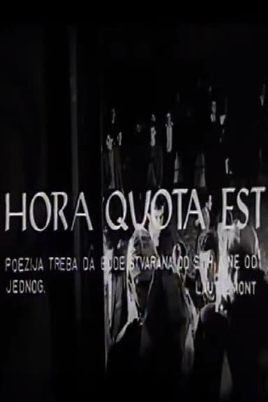 Hora quota est poster
