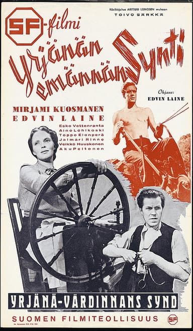 Yrjänän emännän synti poster