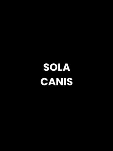 Sola Canis poster
