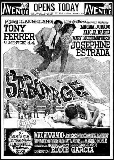Sabotage poster