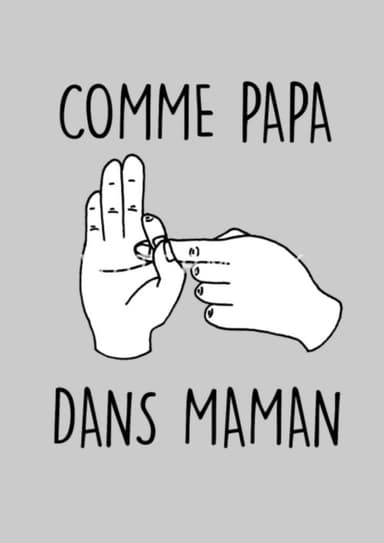 Dad in Mum poster