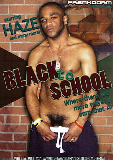 Black To School poster