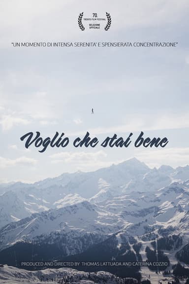Voglio che stai bene poster