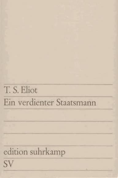 The Elder Statesman poster