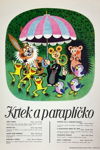 The Mole and the Umbrella poster